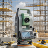 What are the five factors that affect the accuracy of the total station?