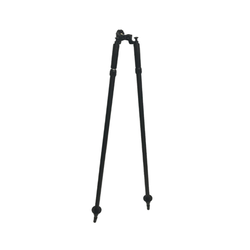 Say goodbye to jitter error! Carbon fiber bipod makes total station measurement fast and accurate