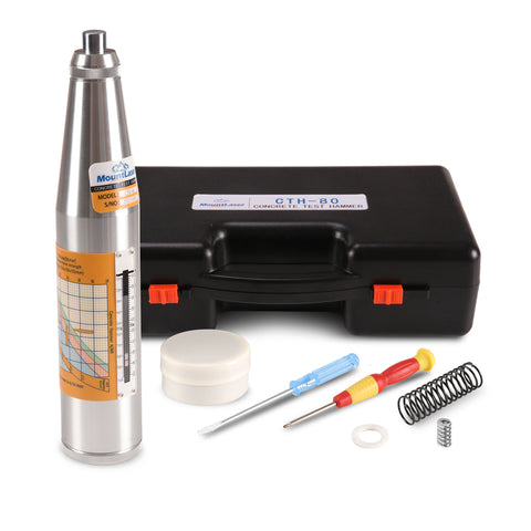 CTH-80 Concrete Test Hammer - Professional Tool for Accurately Measuring Concrete Strength