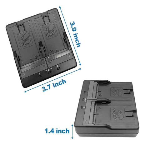 Mountlaser CDC68 Dual Slot Battery Charger
