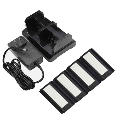 4pcs 54344 Li-ion Battery + C300 Charger Set