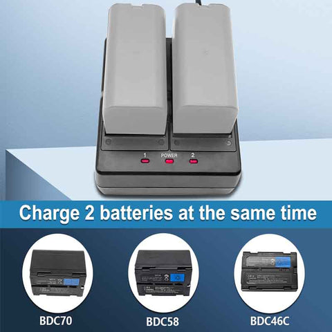 Mountlaser CDC68 Dual Slot Battery Charger