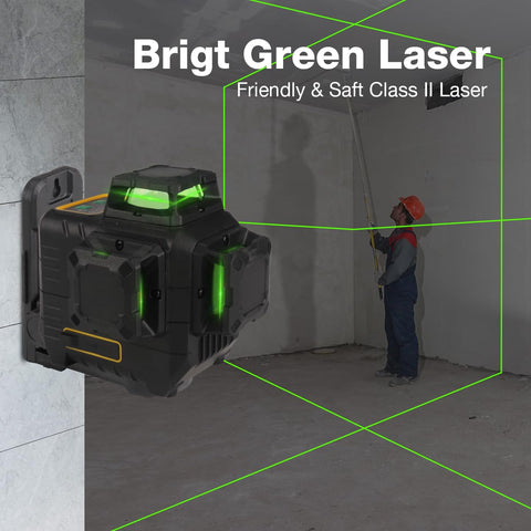 3x360° Green Laser Level