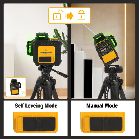 3x360° Green Laser Level
