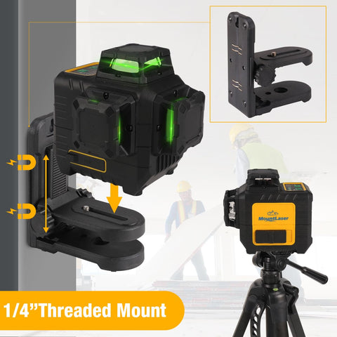 3x360° Green Laser Level