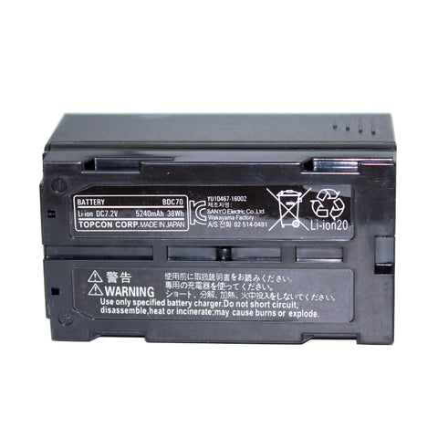 Topcon BDC70 lithium-ion battery