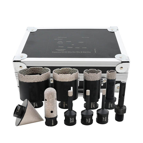 Diamond Tile Hole Saw Kit