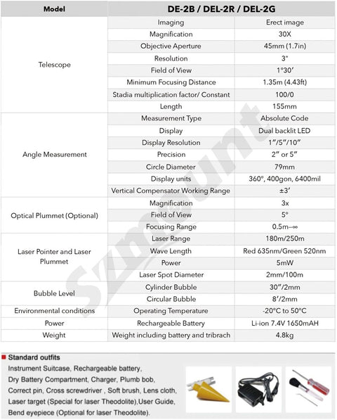 Digital Electronic Laser Optical Theodolite