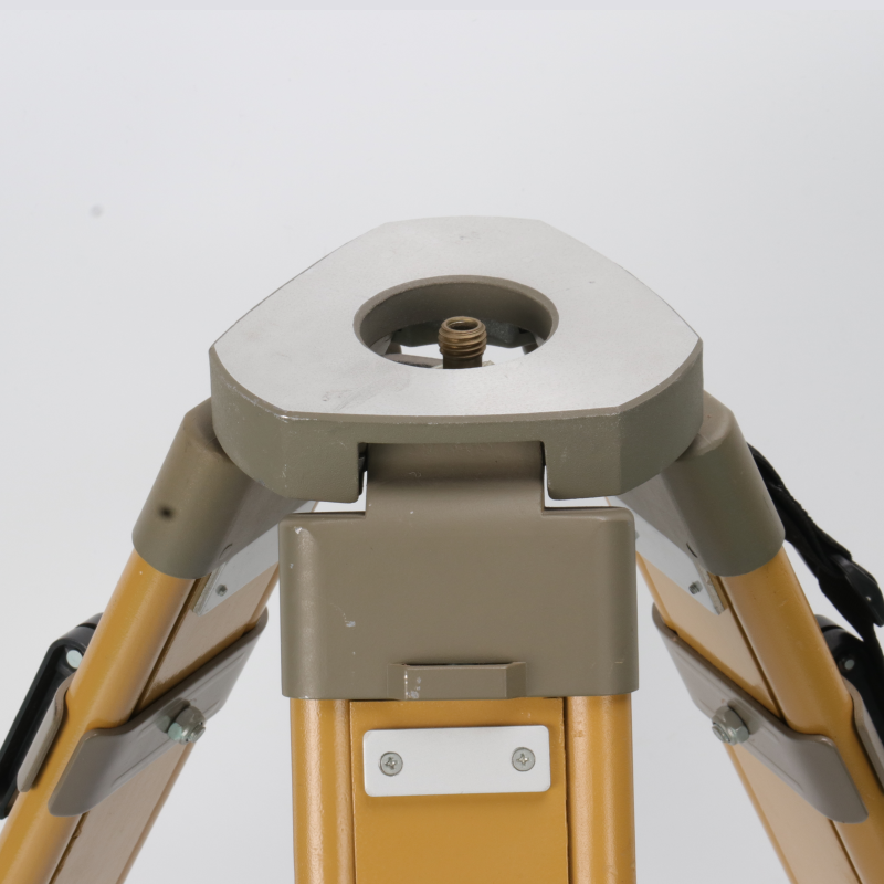 Flat Head Wooden Tripod,Good Quality Round Leg RJW30 Wooden Tripod factury