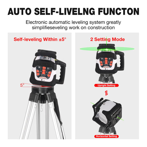 GLN-TRL500 Mountlaser Self-Leveling Rotary Laser