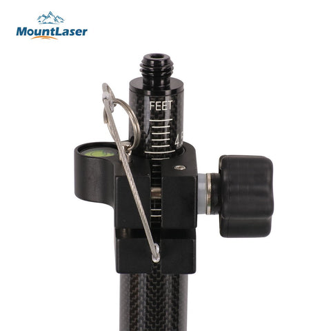 Best Carbon Fiber Survey Pole for RTK GPS | 2-Section 2.5M with Dual Scale | GP250TLD-2C