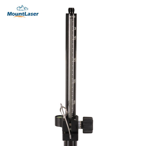 Best Carbon Fiber Survey Pole for RTK GPS | 2-Section 2.5M with Dual Scale | GP250TLD-2C