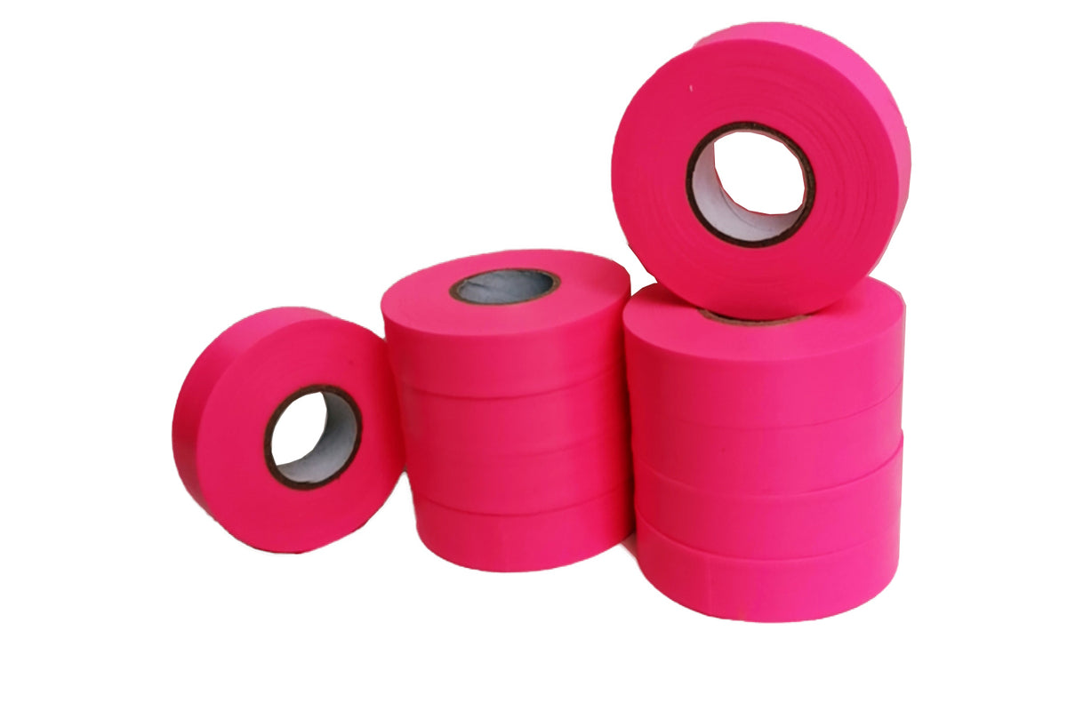 Survey Ribbon,1-Inch Wide Flagging Tape for sale