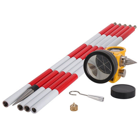 SP065D Sliding Mini Prism with Telescopic Pole