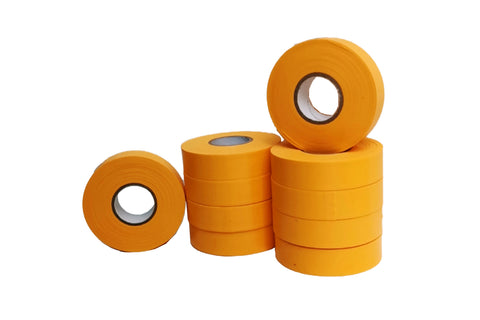 Yellow flagging tape