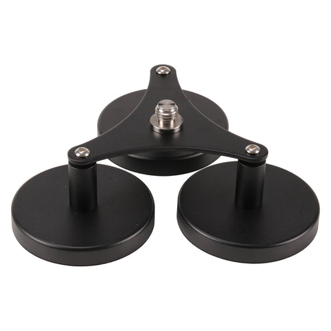 Triple magnetic mount