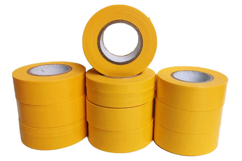 Yellow flagging tape