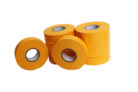 Yellow flagging tape