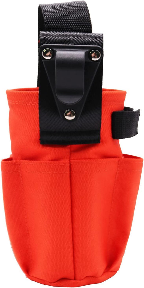 Holsters for spray cans, holsters for paint cans | Holders for spray bottles, belts with hooks and specially shaped pockets for pens, pencils and measuring tapes (pouch not included)