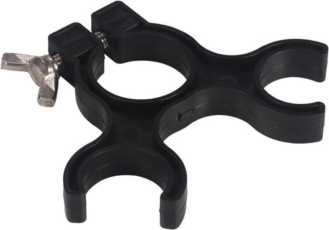 Aluminum bipod with knurled screw | for the prism rod of total stations
