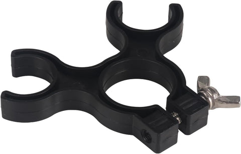 Aluminum bipod with knurled screw | for the prism rod of total stations