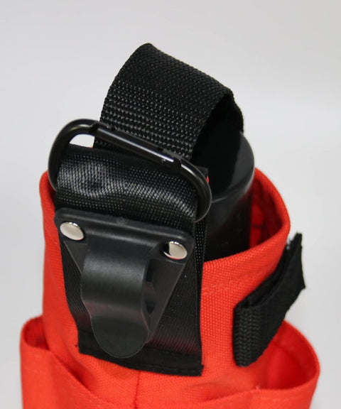 Holsters for spray cans, holsters for paint cans | Holders for spray bottles, belts with hooks and specially shaped pockets for pens, pencils and measuring tapes (pouch not included)