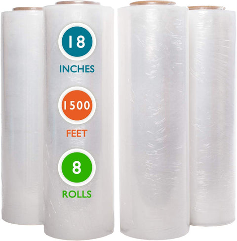 4 Rolls Stretch Wrap